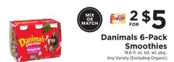 ShopRite 6-pack smoothies offer