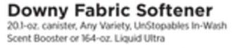 ShopRite Fabric softener offer