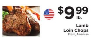 ShopRite Lamb loin chops offer