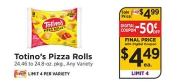 ShopRite Pizza rolls offer