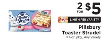 ShopRite Toaster strudel offer