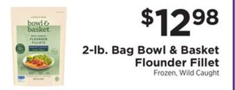ShopRite 2-lb. bag flounder fillet offer