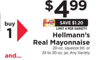ShopRite Real mayonnaise offer