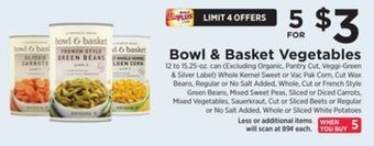 ShopRite Vegetables offer