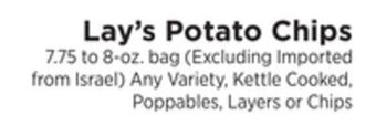 ShopRite Potato chips offer
