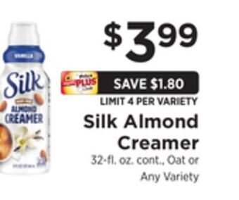 ShopRite Almond creamer offer