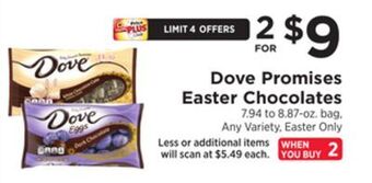 ShopRite Promises easter chocolates offer