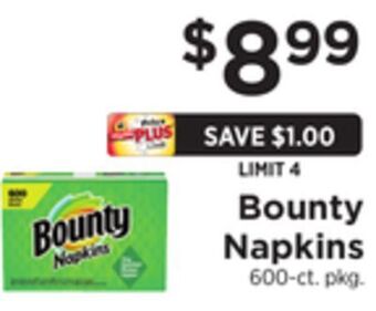 ShopRite Napkins offer