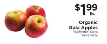 ShopRite Organic gala apples offer