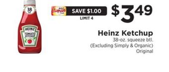 ShopRite Ketchup offer