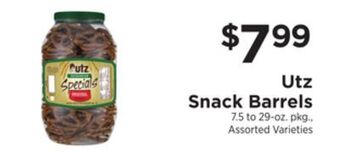 ShopRite Snack barrels offer