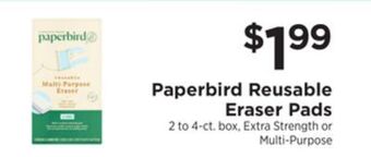 ShopRite Reusable eraser pads offer