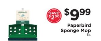 ShopRite Sponge mop offer