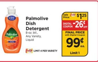 ShopRite Dish detergent offer
