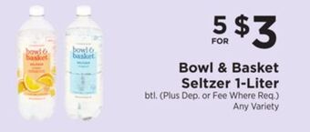 ShopRite Seltzer 1-liter offer