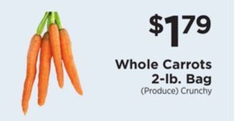 ShopRite Whole carrots 2-lb. bag offer