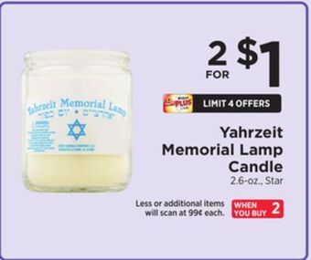 ShopRite Candle offer