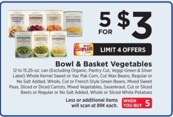 ShopRite Vegetables offer