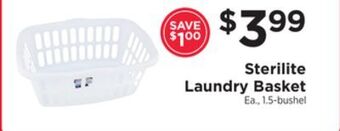 ShopRite Laundry basket offer