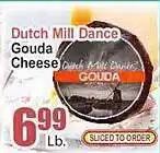 Key Food Dutch mill dance gouda cheese offer