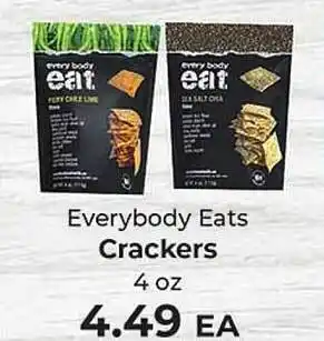 Sunset Foods Everybody eats crackers offer