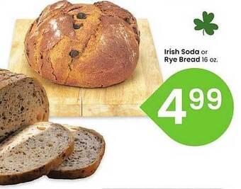 Albertsons Irish soda or rye bread offer