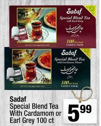 Super King Markets Sadaf special blend tea with cardamom or earl grey offer