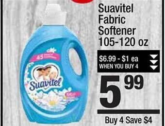 Super King Markets Suavitel fabric softener offer