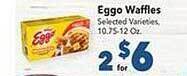 Vallarta Supermarkets Eggo waffles offer