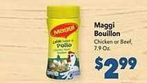 Vallarta Supermarkets Maggi bouillon offer