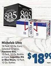Vallarta Supermarkets Michelob ultra offer