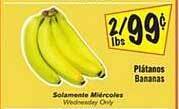 El Super Plátanos bananas offer