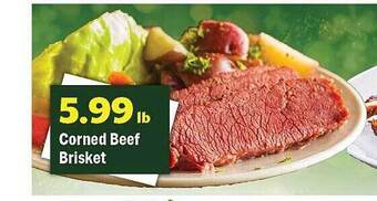 Holiday Foods Corned beef brisket offer