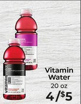 Sunset Foods Vitamin water offer