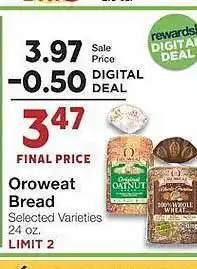 United Supermarkets Oroweat bread offer