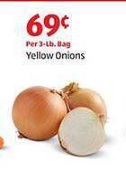 Aldi Yellow onions offer