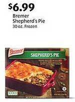 Aldi Bremer shepherd's pie offer