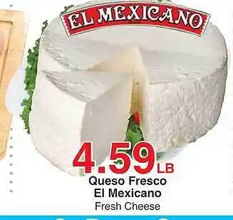 Arteagas Food Center Queso fresco el mexicano offer