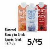 Biosteel ready to drink sports drink