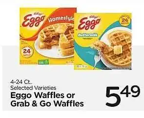 Edwards Food Giant Eggo waffles or grab & waffles offer