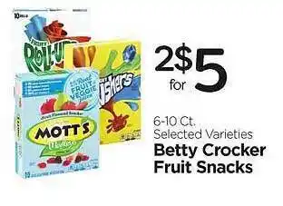 Betty crocker fruit snacks