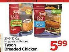 Edwards Food Giant Tyson breaded chicken offer