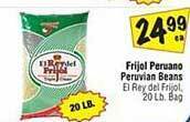 El Super Frijol peruano peruvian beans offer