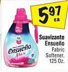 El Super Ensueño fabric softener offer