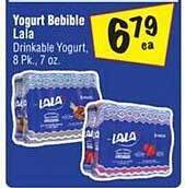 El Super Lala drinkable yogurt offer