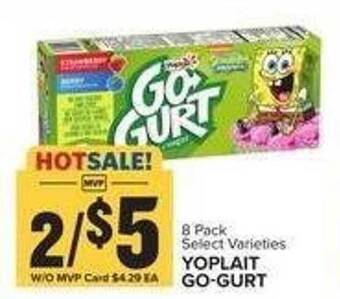 Food Lion Yoplait go-gurt offer