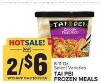 Food Lion Tai pei frozen meals offer