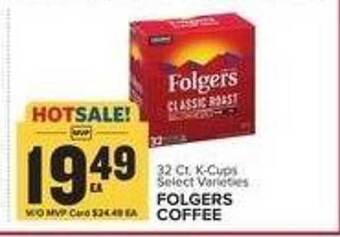 Food Lion Folgers coffee offer