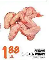 Foodarama Fresh! chicken wings offer
