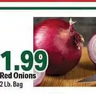 Holiday Foods Red onions offer